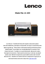 Предварительный просмотр 1 страницы LENCO LS-100 User Manual