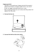 Preview for 23 page of LENCO LS-410 User Manual