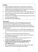 Preview for 85 page of LENCO LS-430 User Manual