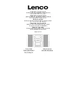 LENCO MC-133 Manual предпросмотр