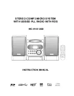 LENCO MC-4100 USB User Manual preview