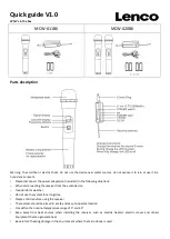 Предварительный просмотр 1 страницы LENCO MCW-011BK Quick Manual