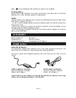 Предварительный просмотр 5 страницы LENCO MES-204 User Manual