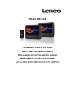 LENCO MES-212 User Manual preview