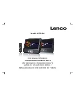 LENCO MES-404 User Manual preview