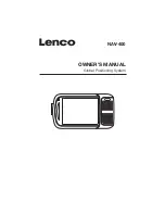 LENCO NAV-400 Owner'S Manual preview