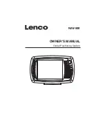 Preview for 1 page of LENCO NAV-500 Owner'S Manual