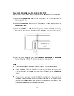 Предварительный просмотр 30 страницы LENCO NXT-01 Owner'S Manual