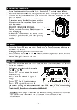 Предварительный просмотр 9 страницы LENCO PA-90 User Manual