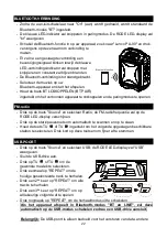 Предварительный просмотр 22 страницы LENCO PA-90 User Manual