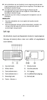 Предварительный просмотр 19 страницы LENCO PDR-015 User Manual