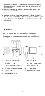 Предварительный просмотр 46 страницы LENCO PDR-015 User Manual