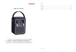 LENCO PDR-051 User Manual preview