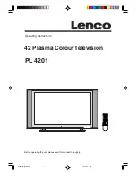 LENCO PL-4201 Operating Instructions Manual preview