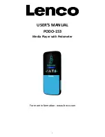 LENCO PO DO-153 User Manual preview