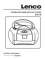 LENCO SCD-26 Instruction Manual preview