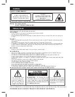 Предварительный просмотр 2 страницы LENCO SCD-42 Instruction Manual