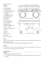 Предварительный просмотр 5 страницы LENCO SCD-580 User Manual