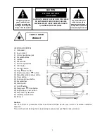 Предварительный просмотр 5 страницы LENCO SCD-6900 User Manual