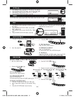 Предварительный просмотр 8 страницы LENCO SCR-186 - Instruction Manual