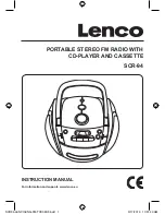 LENCO SCR-94 Instruction Manual preview