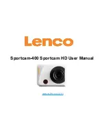 LENCO Sportcam-400 User Manual preview