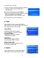 Preview for 13 page of LENCO STB-100 User Manual