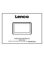 Предварительный просмотр 12 страницы LENCO TAB-1012 User Manual