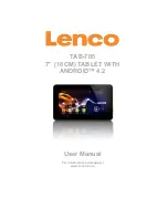 LENCO TAB-705 User Manual предпросмотр