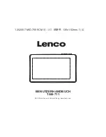 Предварительный просмотр 12 страницы LENCO TAB-711 User Manual