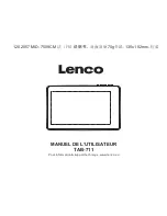 Предварительный просмотр 34 страницы LENCO TAB-711 User Manual