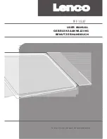 Preview for 2 page of LENCO TFT-1537 User Manual