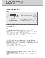 Preview for 4 page of LENCO TFT-1537 User Manual