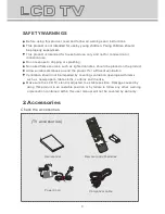 Preview for 5 page of LENCO TFT-1537 User Manual