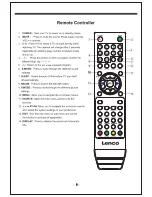 Предварительный просмотр 9 страницы LENCO TFT-225 User Manual