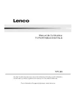 Предварительный просмотр 105 страницы LENCO TFT-351 User Manual