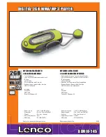 LENCO XEMIO-145 Brochure предпросмотр