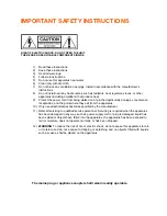 Предварительный просмотр 3 страницы Lencore G8254 Operation Manual