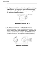 Preview for 2 page of Lencore Magnacast Installation Manual