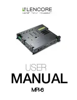 Lencore MPI-6 User Manual preview