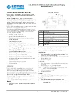 Lenel LNL-200XA User Quick Reference Manual предпросмотр