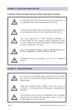 Предварительный просмотр 7 страницы LENIRE CE-401 User Manual