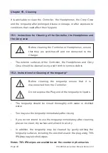 Предварительный просмотр 35 страницы LENIRE CE-401 User Manual