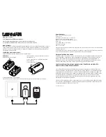 Preview for 2 page of Lenmar ACUSB31 Owner'S Manual