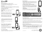 Preview for 2 page of Lenmar BCGS324K/W Manual