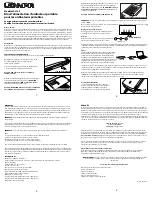 Preview for 2 page of Lenmar LAC120 User Manual