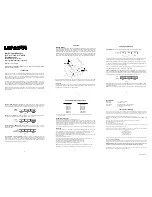 Preview for 1 page of Lenmar Mach 1 MSC1LX Product Manual