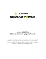 Предварительный просмотр 17 страницы Lenmar Maven BC6B User Manual