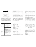 Lenmar N-Verter NVD75 User Manual предпросмотр