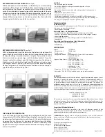 Предварительный просмотр 2 страницы Lenmar OmniSource BCUNI Specification Sheet